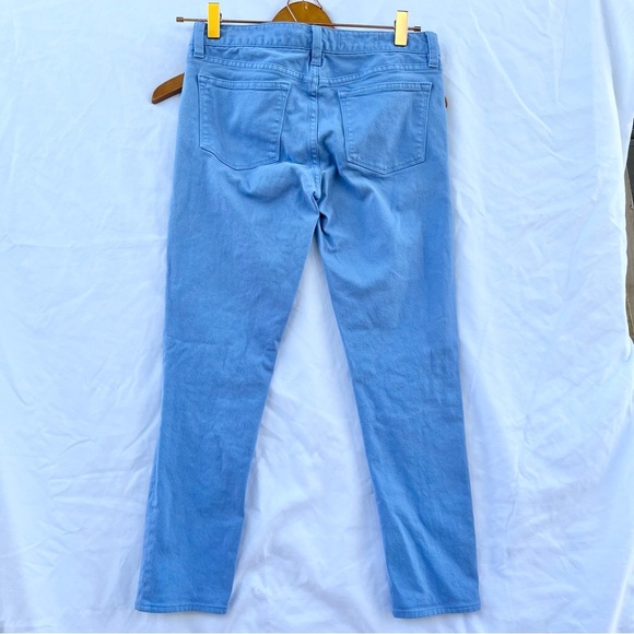 J.CREW | TOOTHPICK ANKLE CROPPED JEANS IN PERIWINKLE SIZE 26 - Picture 4 of 4